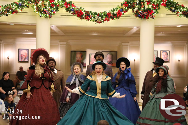 The Voices of Liberty Dickens Carolers