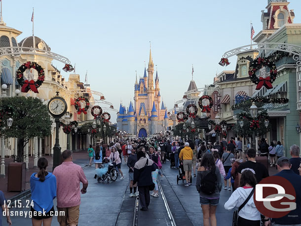 Main Street USA at the Magic Kingdom