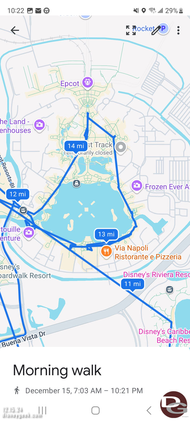 My time at EPCOT today.