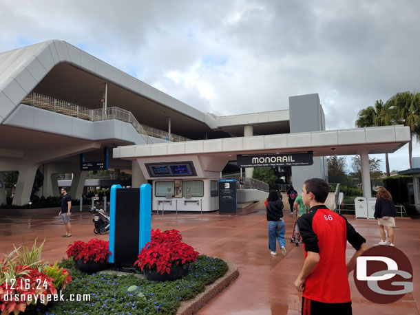 The dedication plaque for EPCOT has been redone since my last visit to fit the new signage design.