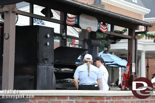 If you were curious they do use the smokers at the American Adventure.