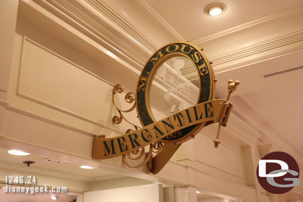 Took a walk through M. Mouse Mercantile