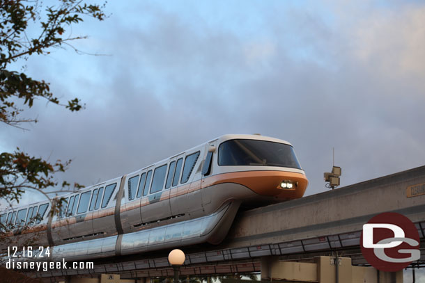 5:00pm - Arrived at the Magic Kingdom