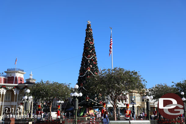 Town Square this morning.