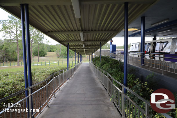 4:55pm - At the Transportation and Ticket Center