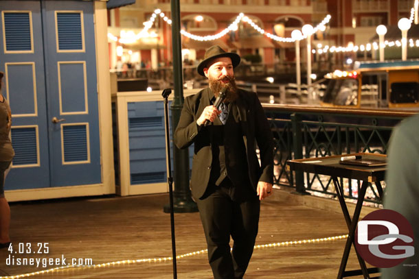 A Magician was performing.