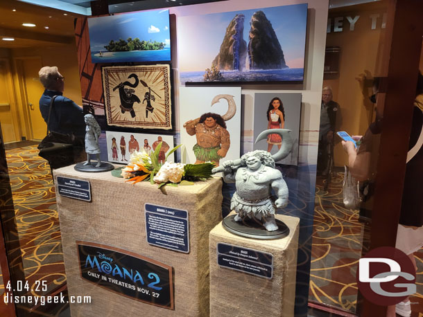 Moana 2 is still on display in One Man's Dream