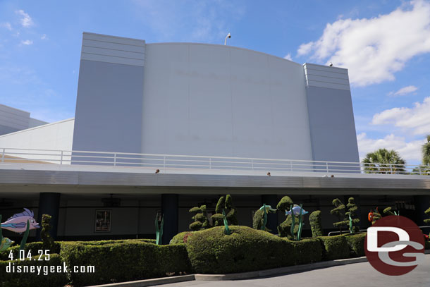 All signage is gone from the Little Mermaid theater