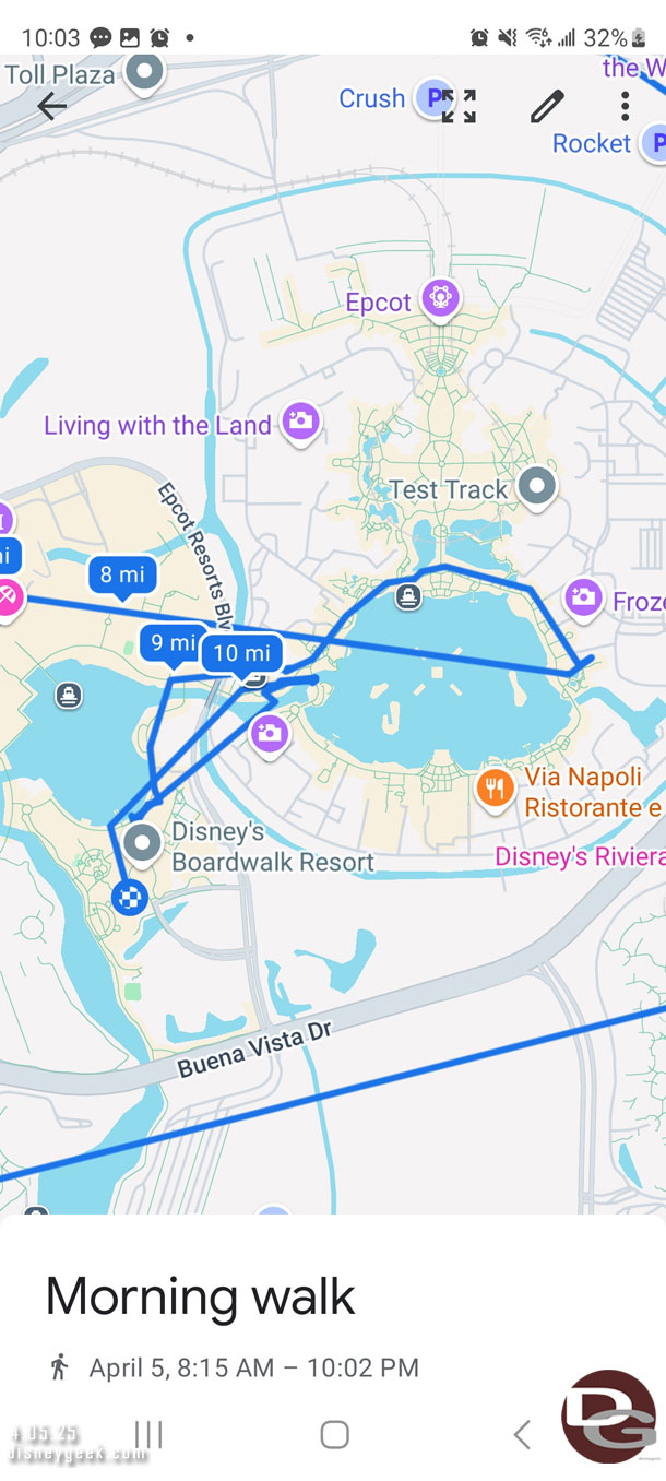 My EPCOT Path