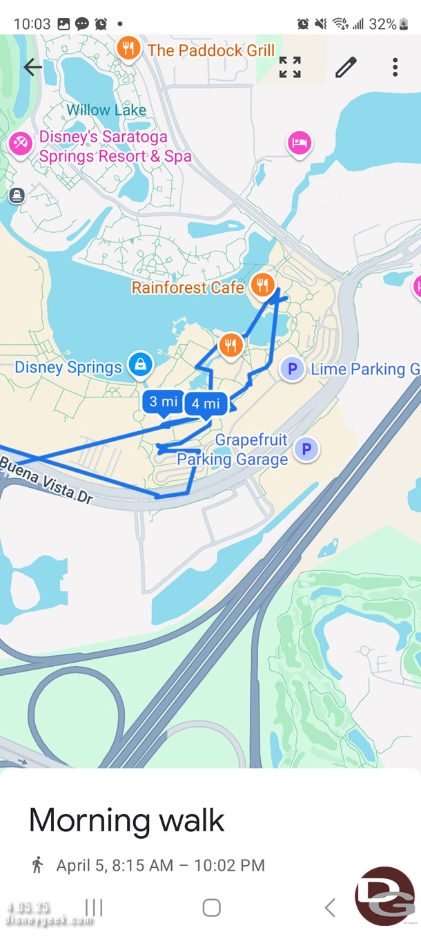 My Disney Springs Path