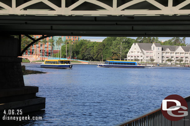 8:59am - Ate breakfast and now walking to EPCOT.
