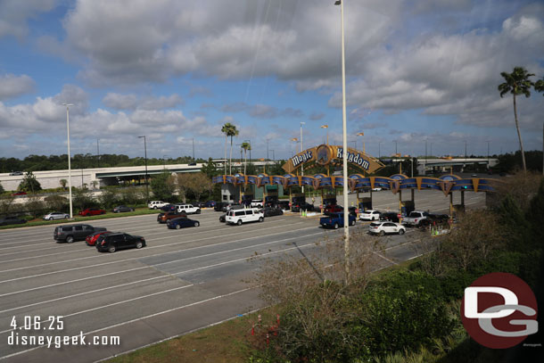 Magic Kingdom Parking entance