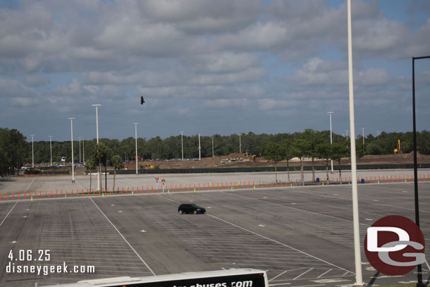 The dirt pile in the Magic Kingdom parking lot.