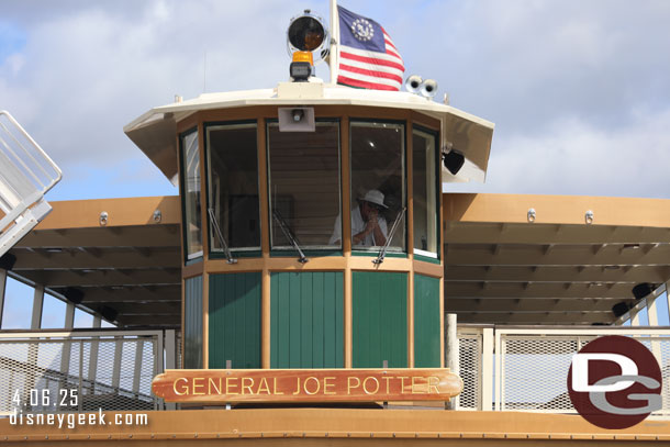 10:48am - Boarding the General Joe Potter Ferryboat