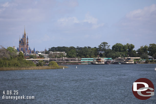 The Magic Kingdom across the Seven Seas Lagoon