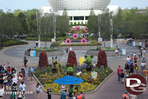 World Celebration Gardens from the Monorail