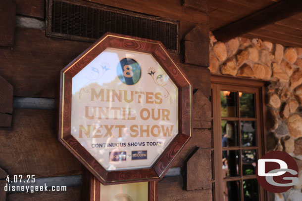 So decided to visit the Country Bears