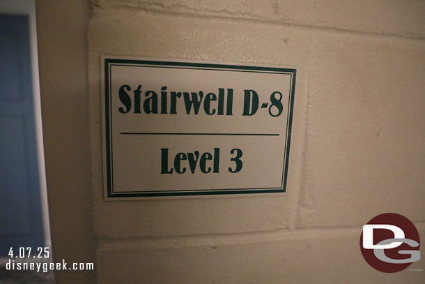 Taking the stairs up vs hiking to the lobby for the elevator.